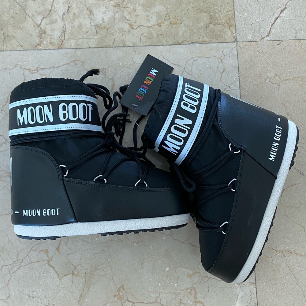 NEW MOON BOOT ICON LOW - SNOW BOOTS - SIZE 7 US - 36/38 EU